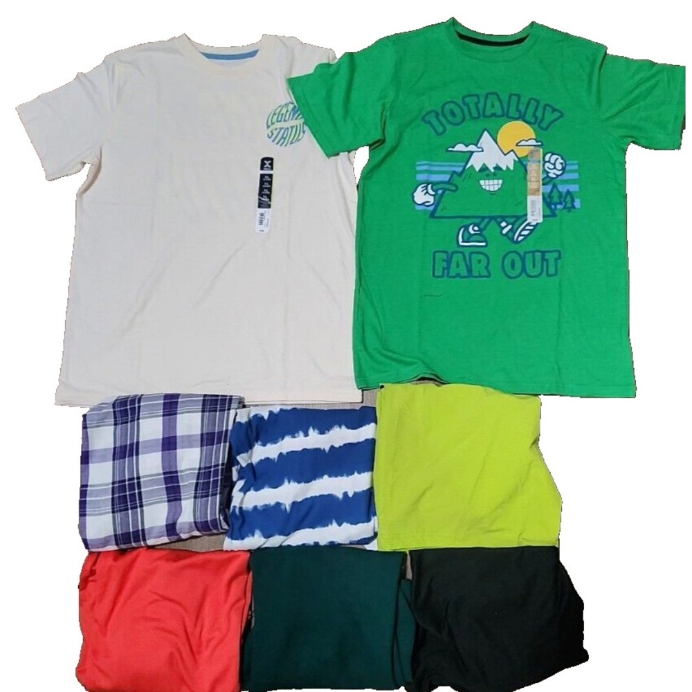 EUC‎ NEW Huge  Lot  Junior Boys Clothes 8 Pieces Size XL 18/20  ALLSEASON